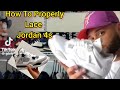 How to properly lace jordan 4s