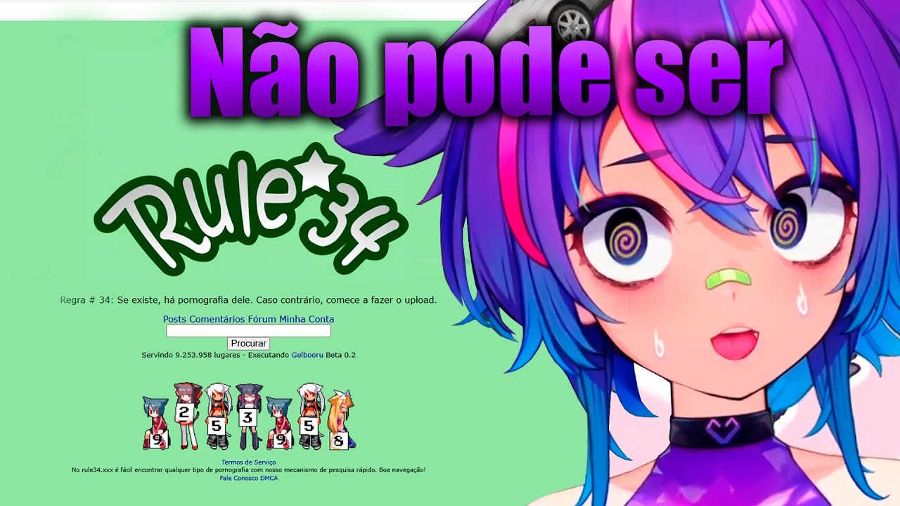 Melody procurou ela mesma no RULE 34 e descobriu...