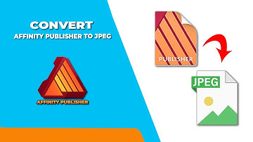 How to convert affinity publisher to JPEG