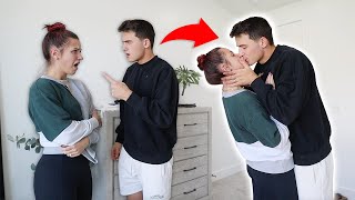 KISSING MY WIFE IN THE MIDDLE OF AN ARGUMENT!