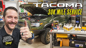Toyota Tacoma 30,000 Mile: MAJOR SERVICE DIY GUIDE!
