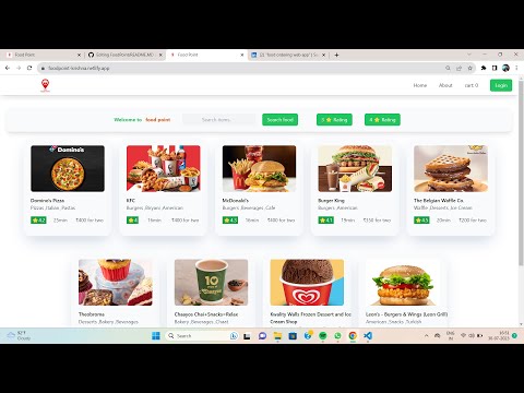 Food Point webapp   First project of Namaste React course