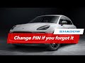 Change PIN if you forgot it