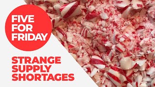 5 strange supply shortage casualties, from cream cheese to peppermint