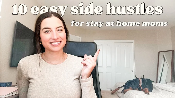 10 EASY SIDE HUSTLES for stay at home moms (& other busy people) thumbnail