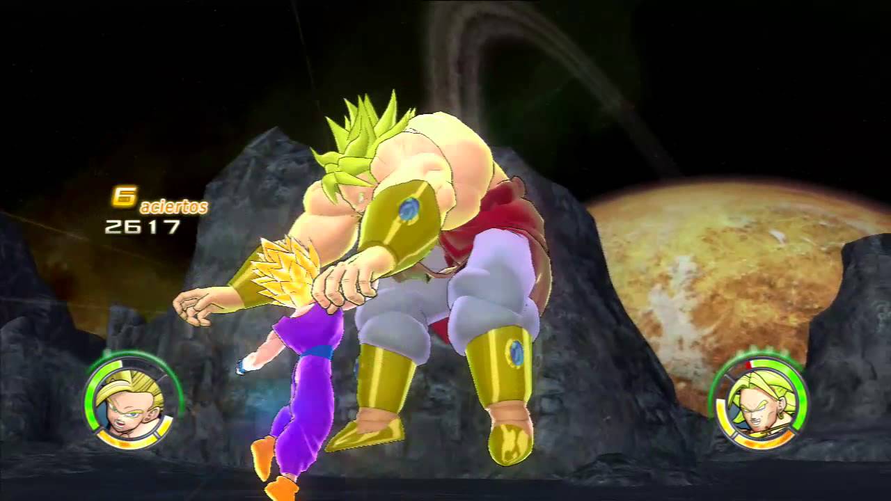 Dragon Ball Raging Blast 2 - Gohan & Goku vs Broly LSS - YouTube