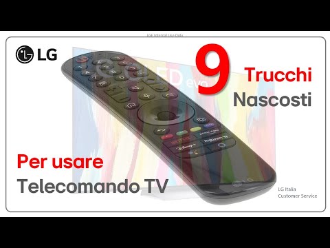 TV LG | Suggerimenti e Trucchi (nascosti) Telecomando puntatore TV LG WebOS22