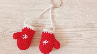 Cute & Easy Mini Mitten Crochet Tutorial (Perfect for Gift Giving!)