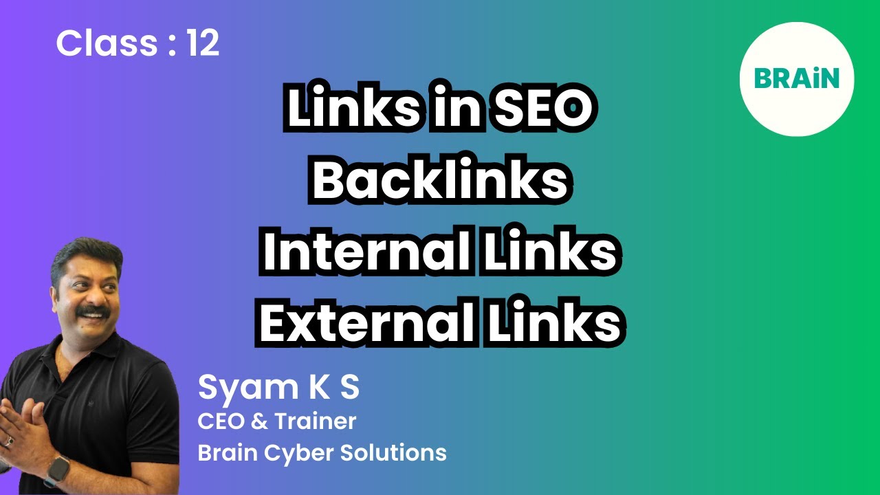Digital Marketing & SEO Class 12: Internal, External, Backlinks & Jump Links | Malayalam Course