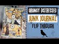 Grungy Junk Journal Flip Through J26 #junkjournalideas #flipthrough