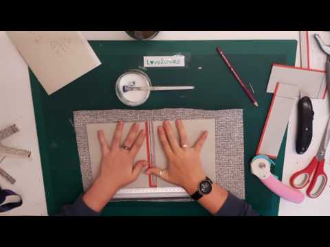 How to bind a book using a lever arch file.