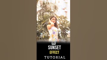 HOW TO EDIT IN CAPCUT SUNSET EFFECT IN TUTORIAL VIDEO #reels #capcut #edit #tutorial #EDITBOY25KKK