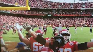 Tyreek Hill filmed himself being penalized for a touchdown celebration as part of his celebration