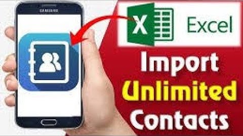 How to Import unlimited contacts from excel file to Google contacts || Convert Excel to csv format