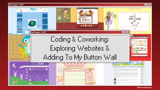 ASMR | Coding & Coworking: Exploring Websites & Saving Buttons