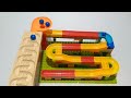 Marble run ASMR☆Haba wave 39:02 minutes Satisfying sounds #asmr #marble #toys #viralvideo