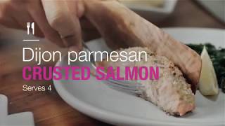 Making Mayo's Recipes: Dijon Parmesan Crusted Salmon