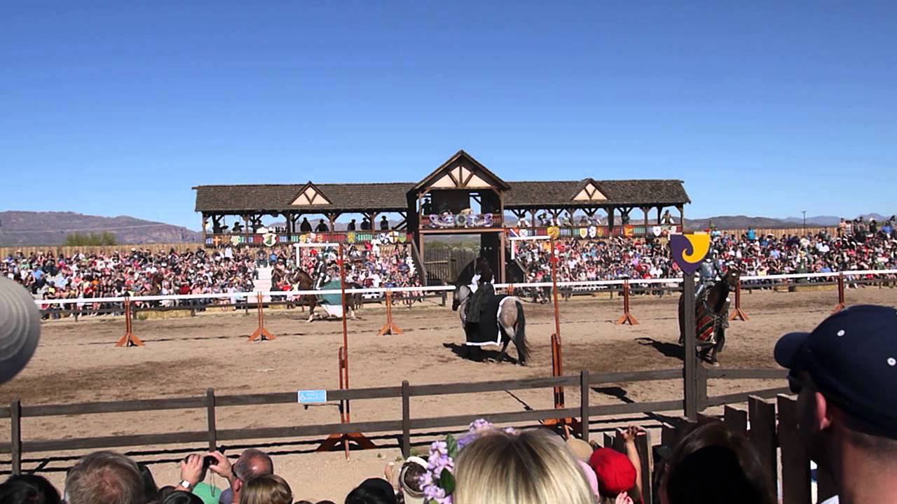 Joust at Arizona Renaissance Festival YouTube