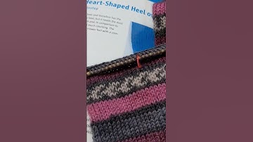 Sock Knitting Heel Flap Timelapse - Full Vlog Episode 3 is available now on my channel #shorts