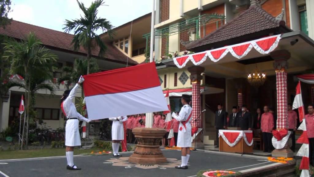 Cuplikan Upacara Bendera HUT RI KE 67 Di Yayasan Dwijendra Pusat Denpasar