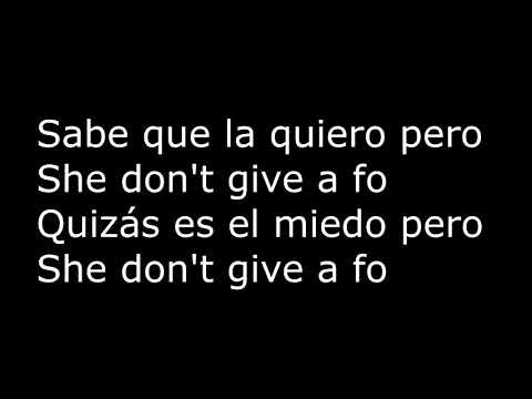 Duki - She Don't Give a FO (LETRA)
