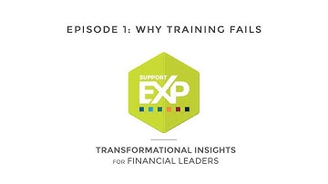 Episode 1: Transformational Insights for Financial Leaders: Why Training Fails