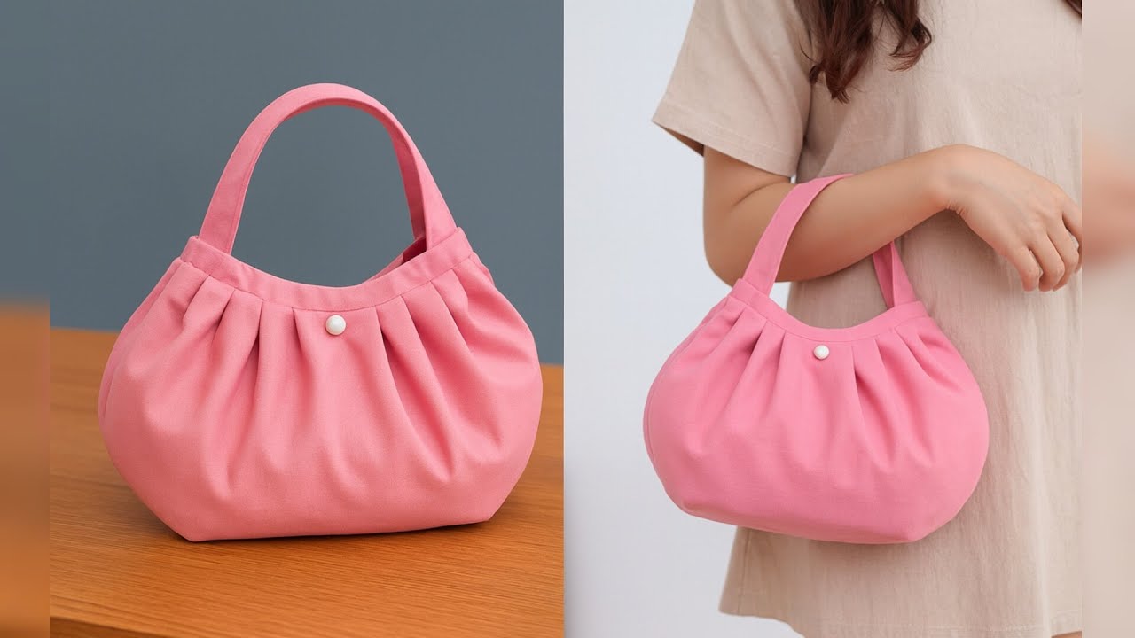  Fast & Easy DIY Stylish Pouch Bag | Beginner‑Friendly Tutorial  