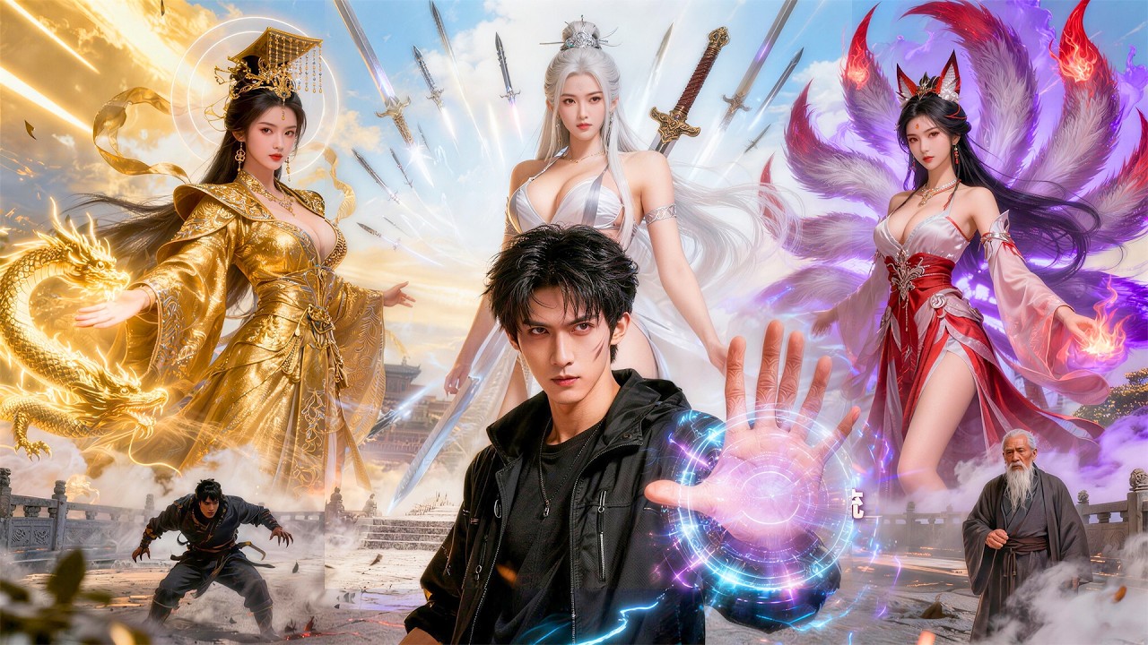 病小伙打開院門，三位絕色仙子從天而降，非說這是仙界？系統彈窗：收了她們，降妖除魔，可以續命！#短劇 #穿越 #美女 #系統 #都市 #修仙 #古裝 #男頻 #逆襲 #搞笑 #大陸短劇 #后宮 #愛情