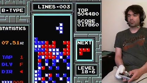 DAS 18-6 took me less than 10 minutes - NES Tetris