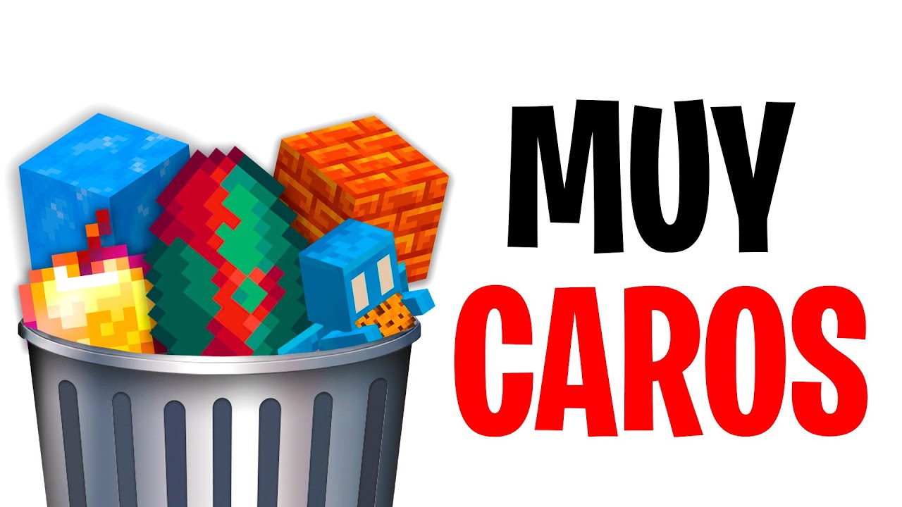 26 COSAS que EXTRAÑAMENTE son MUY CARAS en Minecraft