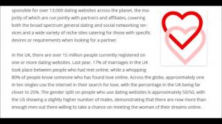 Global Personals / Statistics of Online Dating