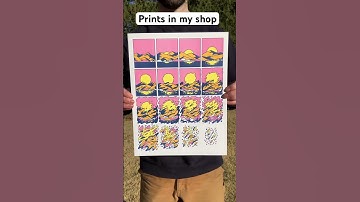 Riso prints #animation #art