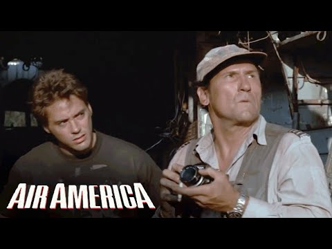 Gene Comes To Billy's Rescue On The Airfield | Air America