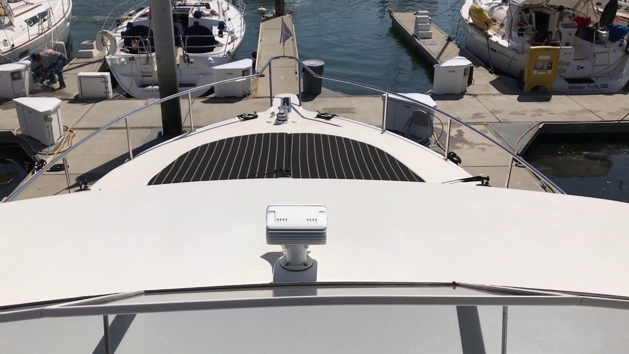 2001 Tarrab 62 Fly Bridge and Engine Room Walk Through By: Ian Van Tuyl