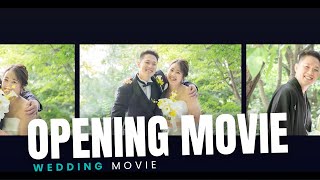 【スターラブレイション/ケラケラ】ナチュラルな結婚式オープニングムービー