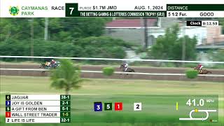 Caymanas Park Jamaica | Thursday, August 1, 2024.