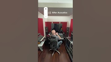 Recording Studio Before & After Install With 10 of our 4” & Triangle Custom & 2’ x 4’ Bass Traps!