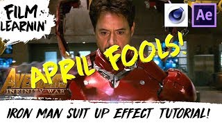 Iron Man Suit Up Effect Tutorial Film Learnin