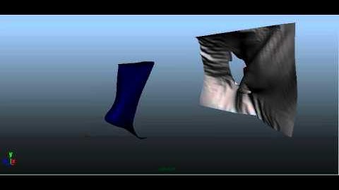 Maya - ncloth (tearable surface)