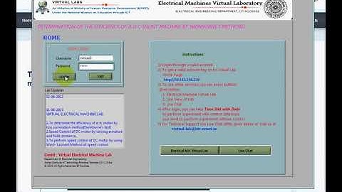 Determination of the efficiency of a dc motor by loss summation method(Swinburne