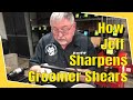 Grooming Shears Sharpening with Jeff Andrews of Northern Tails -Sharpeners Jam 2020