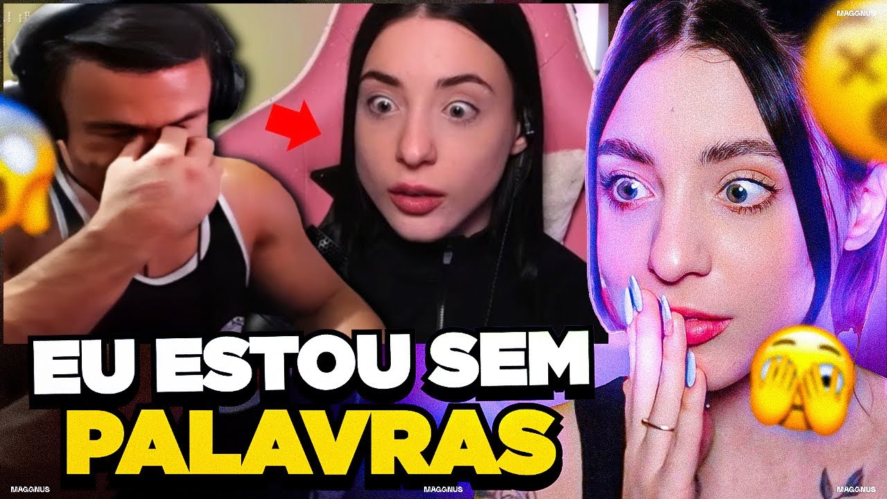 Ele me gankou... Xandão deu um gank nela, mas acabou destruindo a live... ‹ Ellen reagindo ›