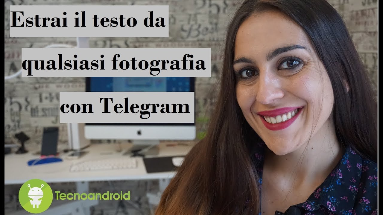 Come estrapolare un testo da una foto con Telegram YouTube Come estrapolare un testo da una foto con Telegram YouTube