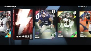 NEW FLASHBACK PLAYERS! FLASHBACK PACK! Madden 16 Ultimate Team Pack Opening