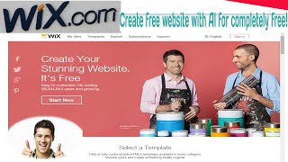 No Code, No problem! Build a Stunning Website with Wix AI (Even if you hate coding!)👍