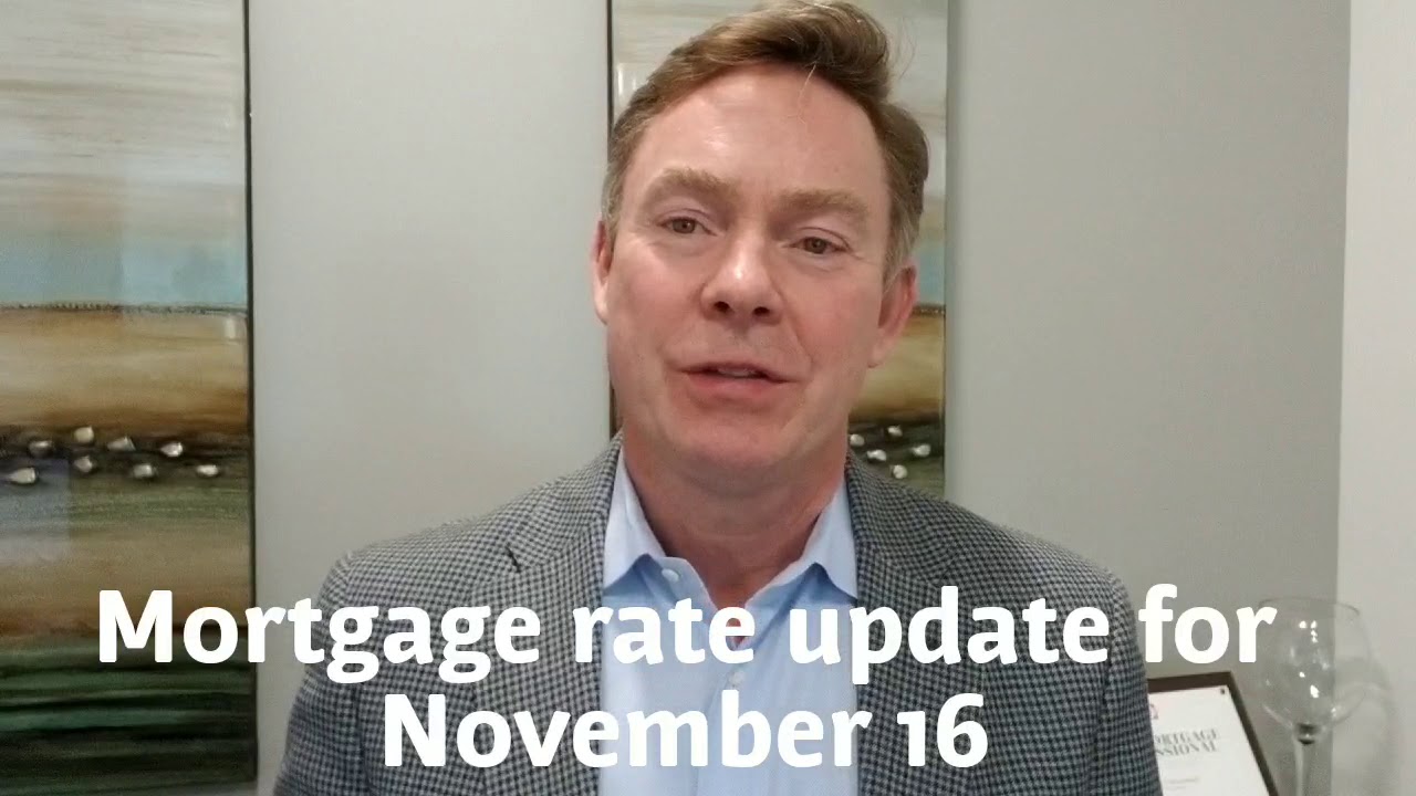 Mortgage rate update for Dallas Texas November 16, 2018 YouTube