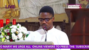 CATHOLIC MASS OF THE DAY 19-11-2025 @ HOLY CROSS CATHEDRAL, LAGOS ARCHDIOCESE