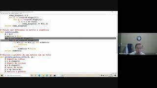 Matrizes em Python - Exercícios (parte 2)