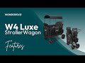 W4S 2.0 Quad Stroller Wagon Features- WonderFold Wagon