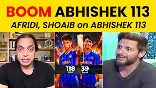 Shahid Afridi Reaction to Abhishek Sharma's 113 vs NZ | Pak media Crying | IND vs NZ 3rd T20 2026